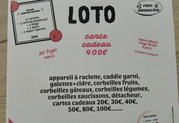 LOTO du Couzeix Basket Club