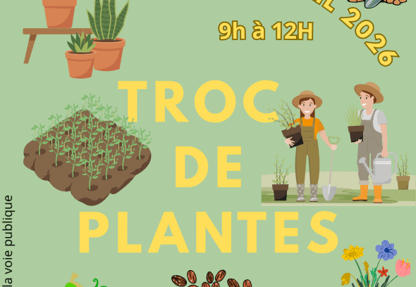 TROC DE PLANTES - 25 Avril 2026